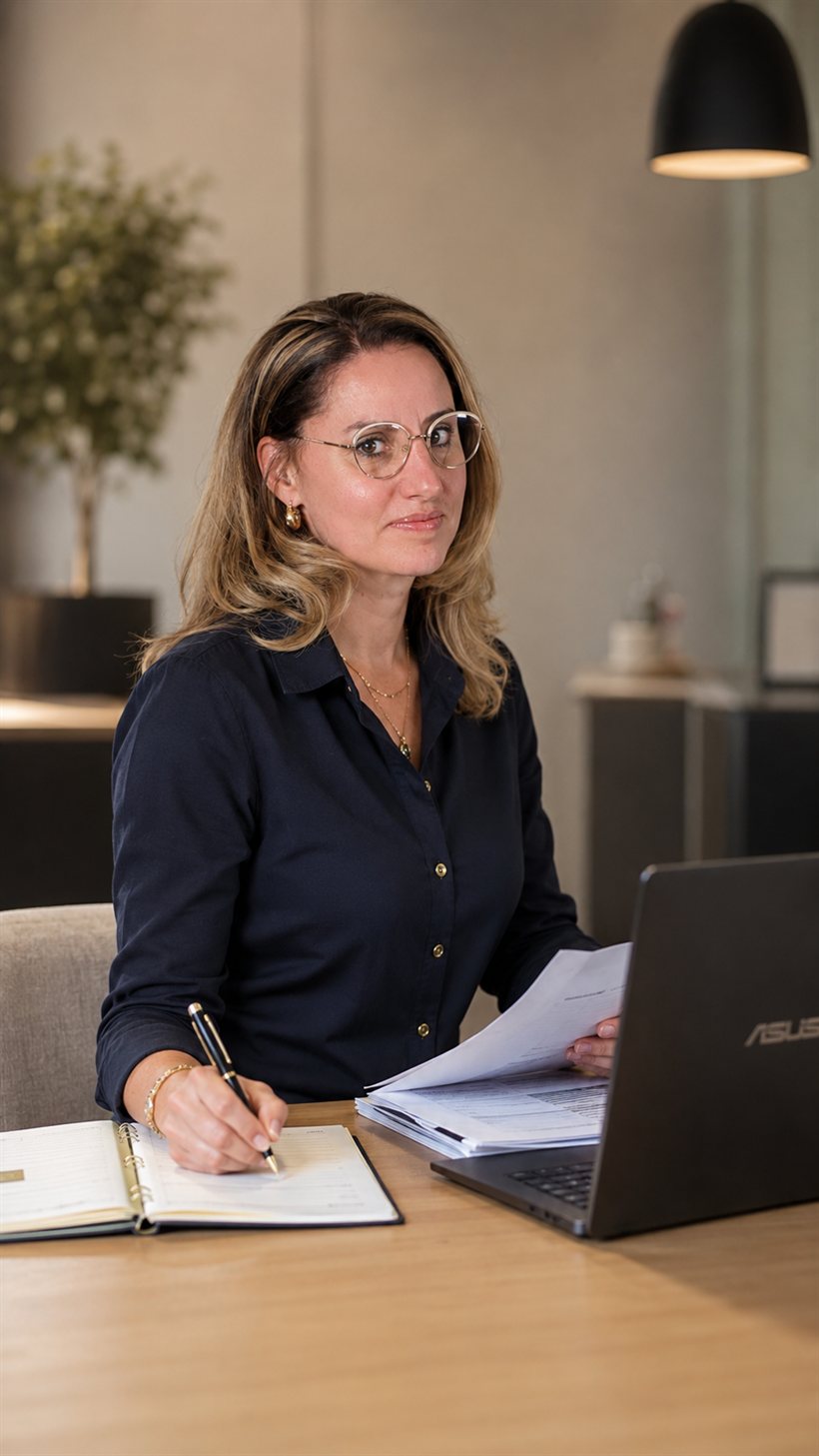 Nathalie Charbonnier, NC Admin & Conformité, à son bureau